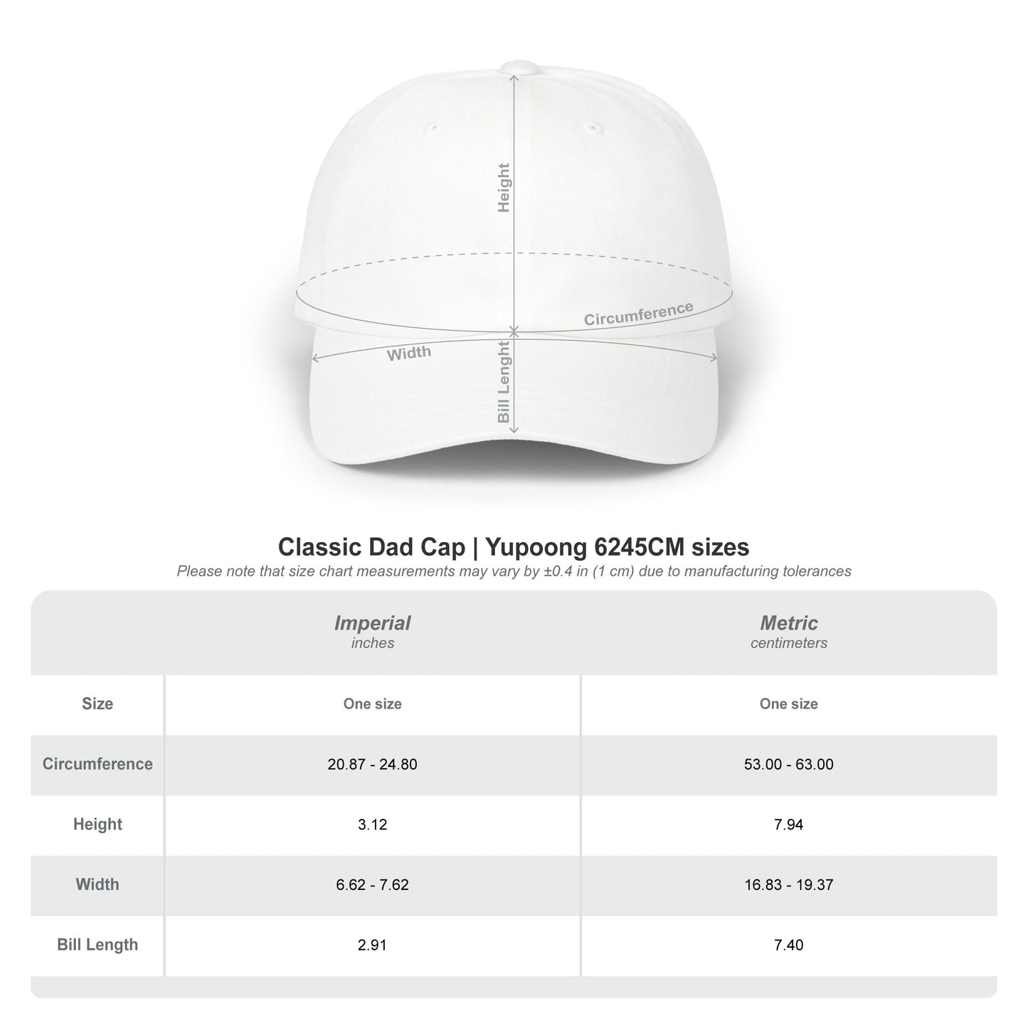 Fournad Embroidered Dad Cap