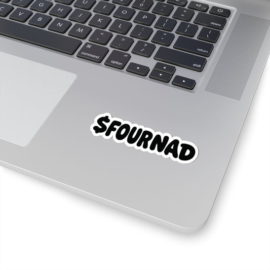 Fournad "Bullish Conviction" Glossy Kiss-Cut Sticker