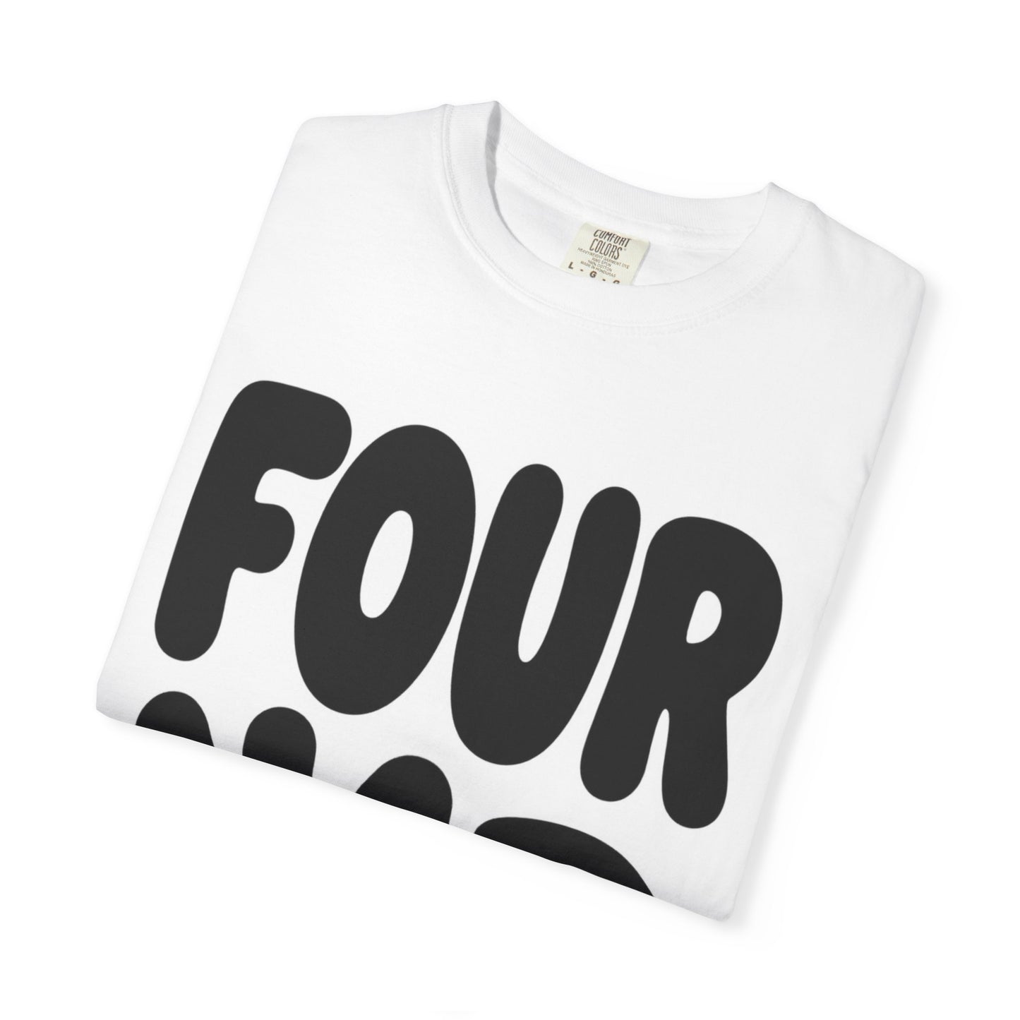 Fournad T-Shirt — “Fournad/ Fournad on Monad” Retro Bubble Text Tee