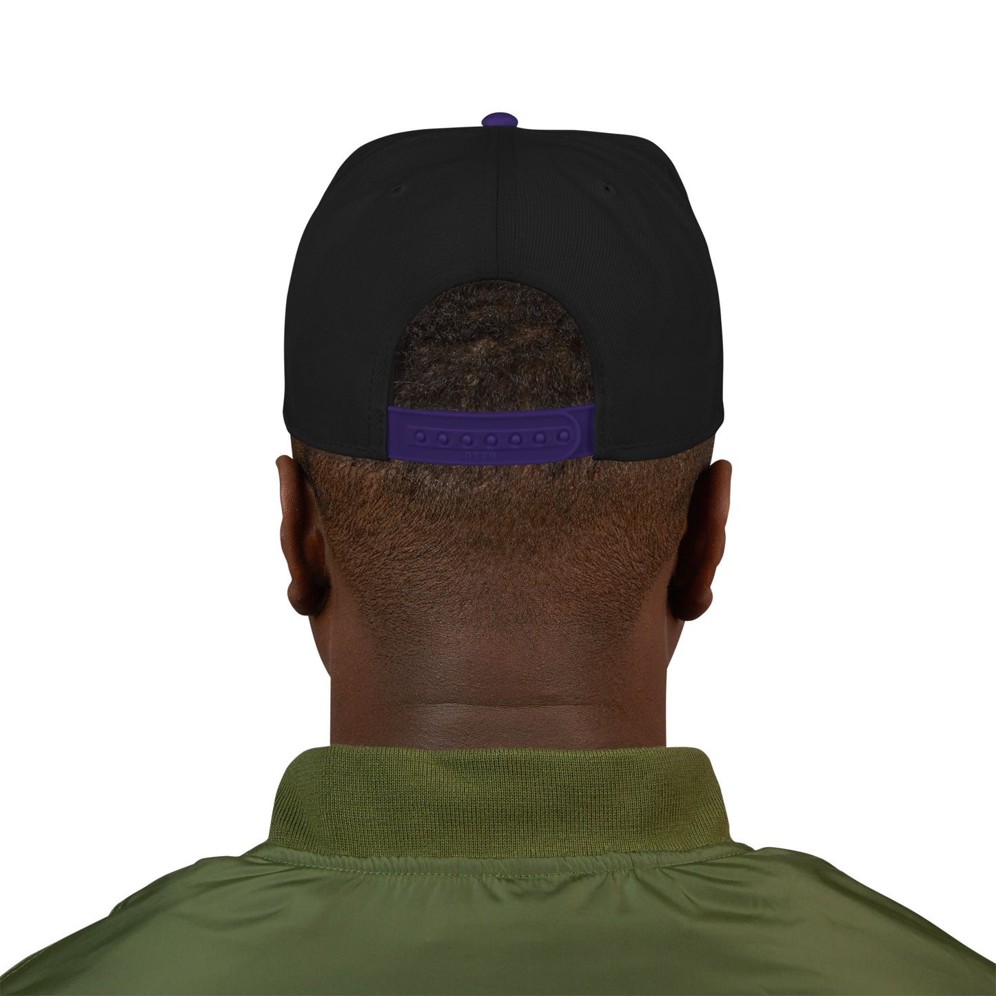 Snapback Hat — Embroidered 'FOURNAD' Bubble Letter Design